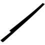 Crown Automotive 5074714AG Right Front Door Glass Weatherstrip for 2007-2017 Jeep MK Compass, Black Rubber & Felt Construction