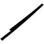 Crown Automotive 5074714AG Right Front Door Glass Weatherstrip for 2007-2017 Jeep MK Compass, Black Rubber & Felt Construction