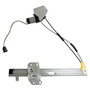 Crown Automotive 55154959AI Left Front Window Regulator for 1997-2001 Jeep XJ Cherokee w/ 4 Doors, w/ Power Windows, Motor Included