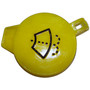Crown Automotive 5012603AA Windshield Washer Fluid Reservoir Cap for 1999-2004 Jeep Grand Cherokees - Yellow Plastic, Sold Individually