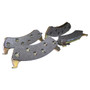 Crown Automotive 4798885AA Front Brake Pad Set for 1995-2000 Dodge Stratus, 1995-2000 Chrysler Sebring Convertible and Cirrus, 1995-2000