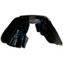 Crown Automotive 55112699AB Left Front Fender Liner for 2017-2022 Jeep MP Compass - Black Plastic, Sold Individually