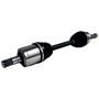 Crown Automotive 52123871AB Left Front Axle Shaft Assembly for 2014-17 Jeep MK Compass, Patriot w/ All Wheel Drive, w/ 6F24 6-Speed