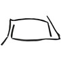 Crown Automotive 55136024K Door Glass Seal Front Left & Right - Fits 1999-2004 Jeep WJ Grand Cherokee