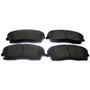 Crown Automotive 5174001AA Front Brake Pad Set for 2009-2010 LC Challenger, 2004-2010 LX Charger, Magnum, 300 w/ RWD, All w/ Standard-Duty