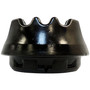 Crown Automotive 52109795AC Left or Right Front Suspension Bump Stop for 2008-2012 Jeep KK Liberty, Black Rubber - Black Rubber
