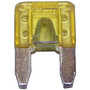 Crown Automotive 6101488 20 Amp Mini Fuse - Yellow Metal, Plastic, Sold Individually