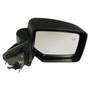 Crown Automotive 5155460AF Right Power, Power Folding, Heated, Convex Mirror for 2007-2015 Jeep MK Patriot w/ Right Hand Drive, Black
