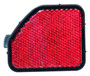 Crown Automotive 68281936AB Right Rear Fascia Reflector for 2018+ Jeep JL Wrangler, Red Plastic - Red Plastic, Sold Individually