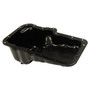 Crown Automotive 53021755AB 3.7L Engine Oil Pan for 2005-2010 Jeep WK, WH Grand Cherokee, XK Commander - Black Metal, Sold Individually
