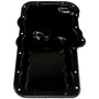 Crown Automotive 53021755AB 3.7L Engine Oil Pan for 2005-2010 Jeep WK, WH Grand Cherokee, XK Commander - Black Metal, Sold Individually