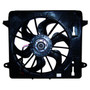 Crown Automotive 55056642AD Cooling Fan Assembly for 2007-2011 Jeep JK Wrangler w/ 3.8L or 2.8L Diesel Engine - Black Plastic