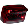 Crown Automotive 5174407AA Left Tail Light for 2006-2008 Dodge LX Charger, Does Not Include Bulbs - Clear, Red Plastic, Sold Individually