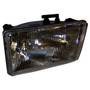 Crown Automotive 55054576 Right Headlight Assembly for 1993-1996 Jeep ZJ Grand Cherokee w/ LHD, Features Glass Lens, Uses H4 Style Bulb