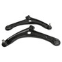 Crown Automotive CAK5 Front Left & Right Lower Control Arm Kit for 2007-2017 MK Jeep Compass/Patriot - Black Rubber, Steel