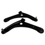 Crown Automotive CAK5 Front Left & Right Lower Control Arm Kit for 2007-2017 MK Jeep Compass/Patriot - Black Rubber, Steel