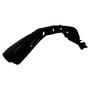 Crown Automotive 55175896AE Right Front Fender Liner 1997-2001 Jeep XJ Cherokee - Black Plastic, Sold Individually