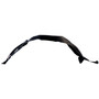 Crown Automotive 55136229AC Left Front Fender Liner for 1999-2004 Jeep WJ Grand Cherokee - Black Plastic, Sold Individually