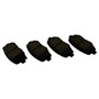 Crown Automotive 68273101AA Rear Brake Pad Set for 2014+ Jeep KL Cherokee - Black Semi-Metallic, Steel