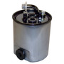 Crown Automotive 5080477AA Fuel Filter for 2002-2004 Jeep WJ, WG Grand Cherokee w/ 2.7L Diesel Engine - Black, Silver Metal, Plastic