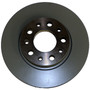 Crown Automotive 68248043AA Rear Brake Rotor for 2015+ Jeep BU & BV Renegade, Left or Right - Cast Iron, Sold Individually