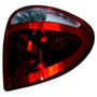 Crown Automotive 68241334AA Right Tail Lamp for 2004-2007 Dodge Caravan, Grand Caravan & Chrysler Town & Country Minivans, Red Plastic