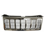 Crown Automotive 55156975AD Chrome Grille for 2006-2010 Jeep XK Commander - Chrome Plastic, Sold Individually