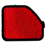 Crown Automotive 68281937AB Left Rear Fascia Reflector for 2018+ Jeep JL Wrangler, Red Plastic - Plastic, Sold Individually