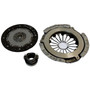 Crown Automotive 5072990AD 3-Piece Clutch Kit for 2005 Jeep KJ Liberty w/ 2.4L Engine, 10 Teeth, Includes Clutch Disc, Pressure Plate, &