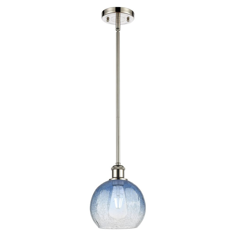 Brookhaven Globe 1 Light Ballston Stem Hung Mini Pendant by Innovations - 516-1S-G483-8
