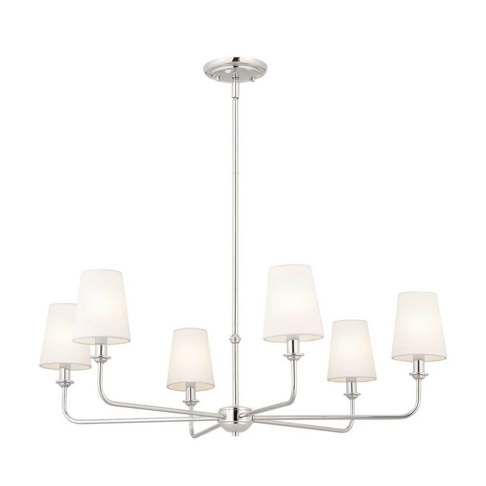 All Saints Promenade 6 Light Large Chandelier by Bailey Street Home - 147-BEL-1284180