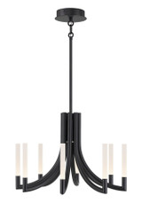 Olette 32W 8 LED Chandelier 17 Inch Tall and 24 Inch Wide by Eurofase - 49010