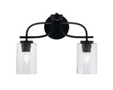 Cavella 2 Light Vanity Light 15.5 Inch Length by Toltec - 3912-MB-3001