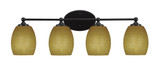 Capri 4 Light Vanity Light 30 Inch Wide by Toltec - 5914-30925