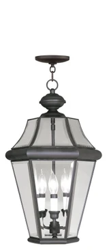 Georgetown 3 Light Medium Outdoor Pendant by Livex - 2365