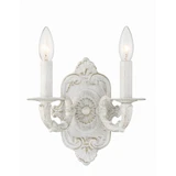 Paris Market 2 Light Candle Style Wall Sconce 10 Inch Wide by Crystorama - 5122