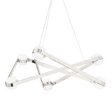Orbit 6 Light Oversized Chandelier by Hudson Valley - 2738