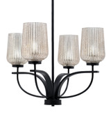 Cavella 4 Light Medium Chandelier by Toltec 3904-MB-4250 - 3904-MB-4250