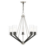 Beckett 5 Light Medium Chandelier by Livex - 51165