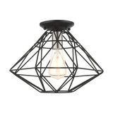 Paxten 1 Light 13.5 Inch Wide Flush Mount by Livex - 46248