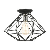 Paxten 1 Light 13.5 Inch Wide Flush Mount by Livex - 46248