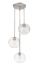 Harmony 3 Light Pendant 20 Inches Wide by 30 Inches High by Z-Lite - 486P10-3R