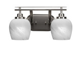 Odyssey 2 Light Vanity Light 17 Inch Length by Toltec - 2612-BN-4810