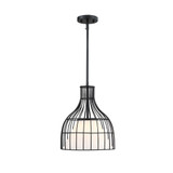 Evensong 1 Light Pendant 14.75 Inch and 12 Inch Wide by Designers Fountain - D340M-12P