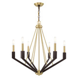 Beckett 6 Light Medium Chandelier by Livex - 51166