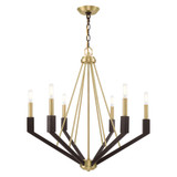 Beckett 6 Light Medium Chandelier by Livex - 51166