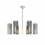 Claverack 6 Light Large Chandelier by Innovations 427-6CR-G427-14 - 427-6CR-G427-14