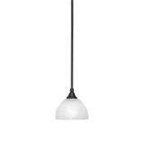 Any 1 Light Stem Hung Small Pendant 6.75 Inch Tall by Toltec - 23-MB-9365