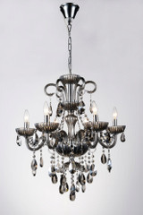 Casper 6 Light Medium Chandelier by CWI - 8393P24C-322424