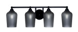 Paramount 4 Light Vanity Light 30.5 Inch Length by Toltec - 3424-95-42